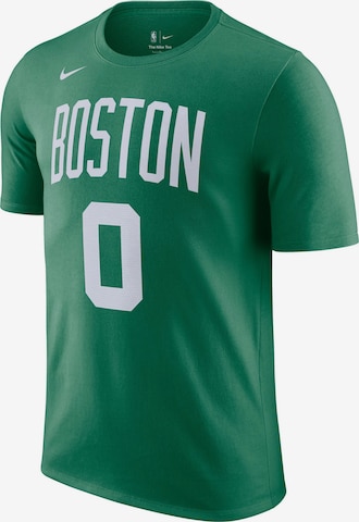NIKE Performance Shirt 'Jayson Tatum Boston Celtics' in Green: front