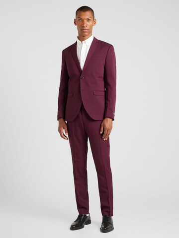 JACK & JONES Slimfit Öltöny 'JPRFranco' - piros