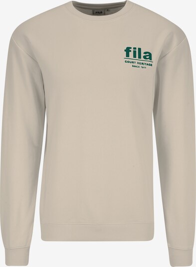 FILA Sweatshirt 'LISBON' in beige / grün, Produktansicht