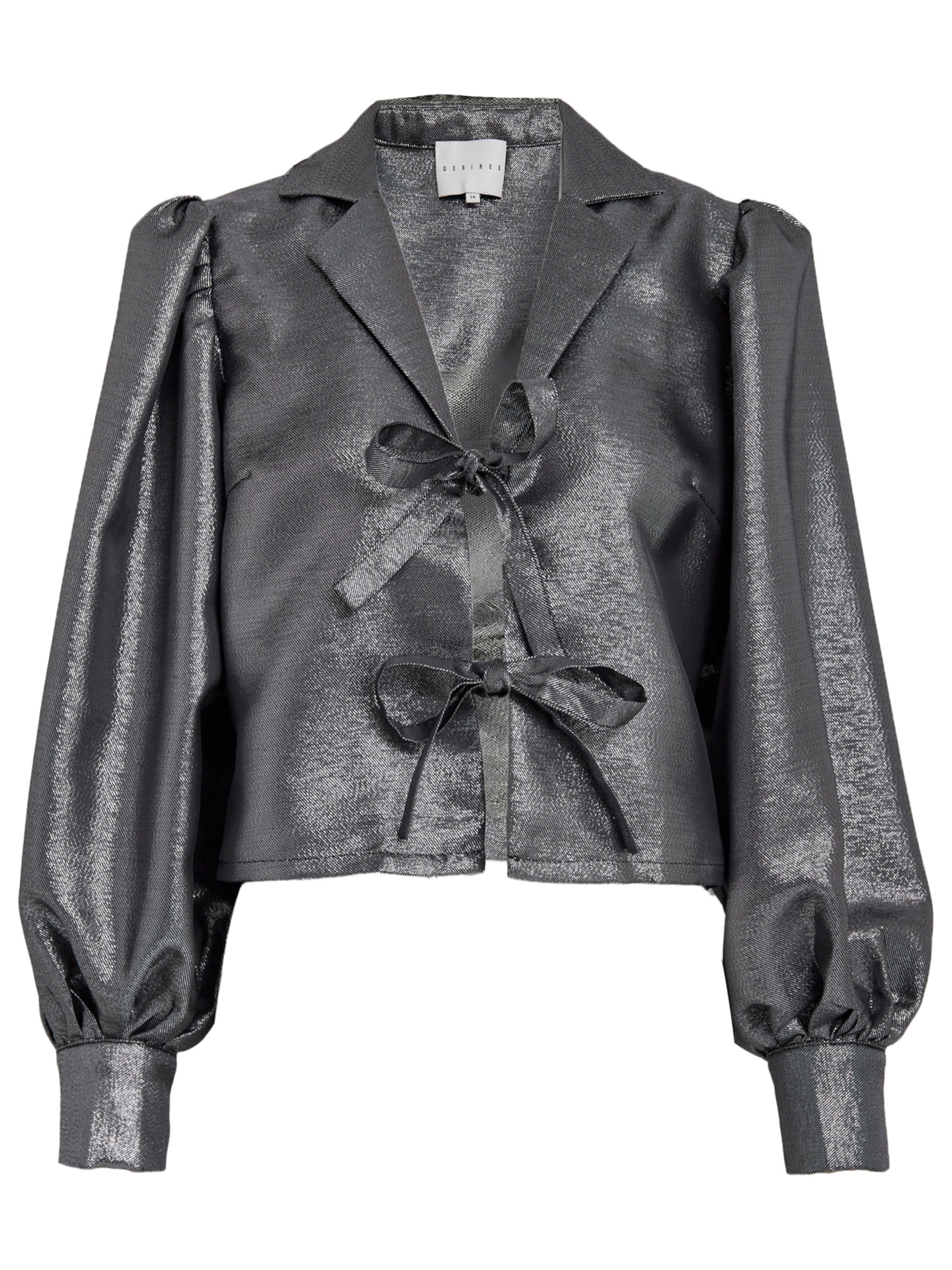 DESIRES - Chaqueta de entretiempo 'Lou' en plata: frente