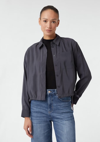 COMMA Blouse in Grey: front