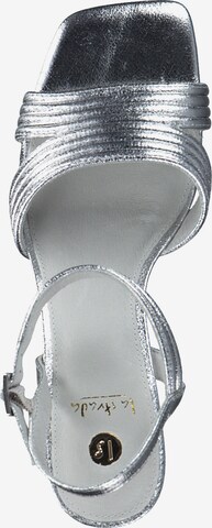 LA STRADA Sandals 'Elegance' in Silver