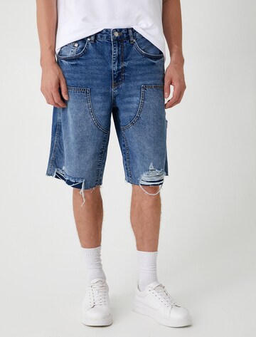 Koton Loose fit Jeans in Blue: front