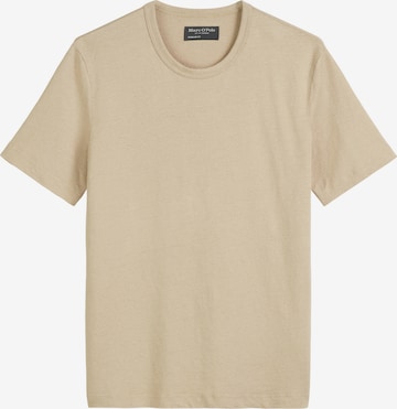 T-Shirt Marc O'Polo en beige : devant