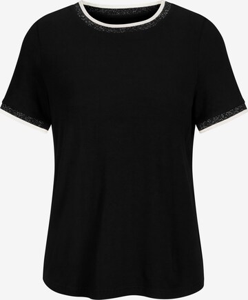 T-shirt heine en noir : devant