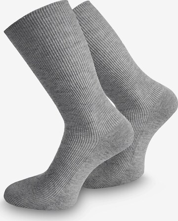 Chaussettes normani en gris