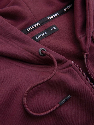 Veste de survêtement Ombre en rouge