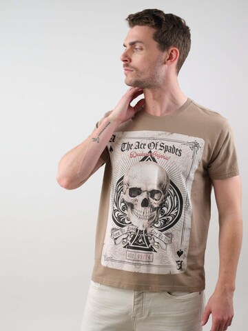 T-Shirt 'Ace' Deeluxe en gris
