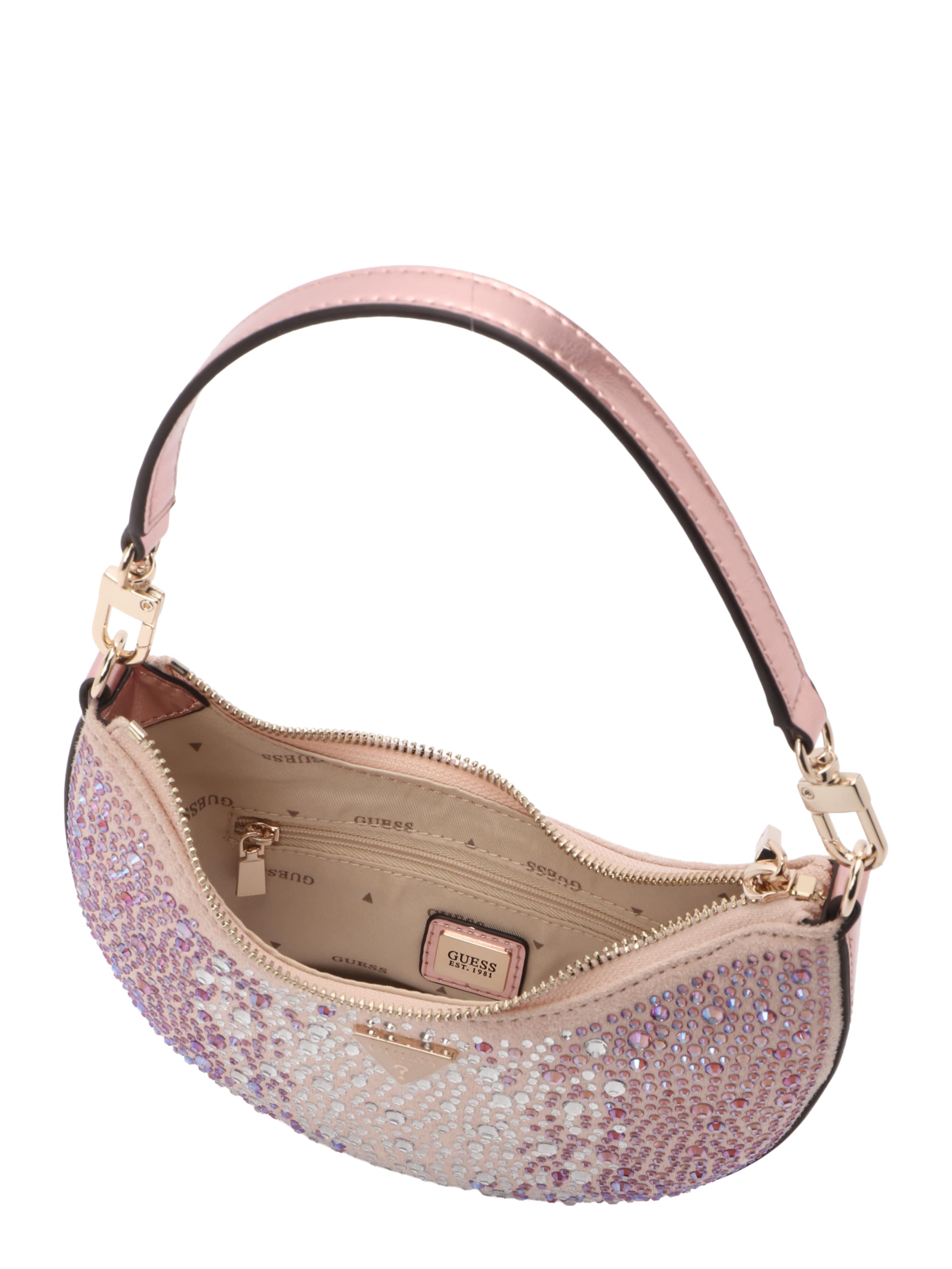 GUESS - Mala de ombro 'Tasmin' em rosa