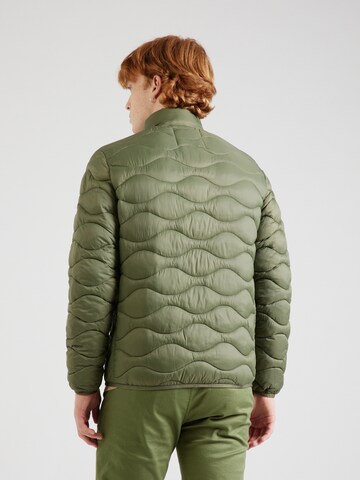 JACK & JONES - Chaqueta de entretiempo 'ICEBREAKER' en verde