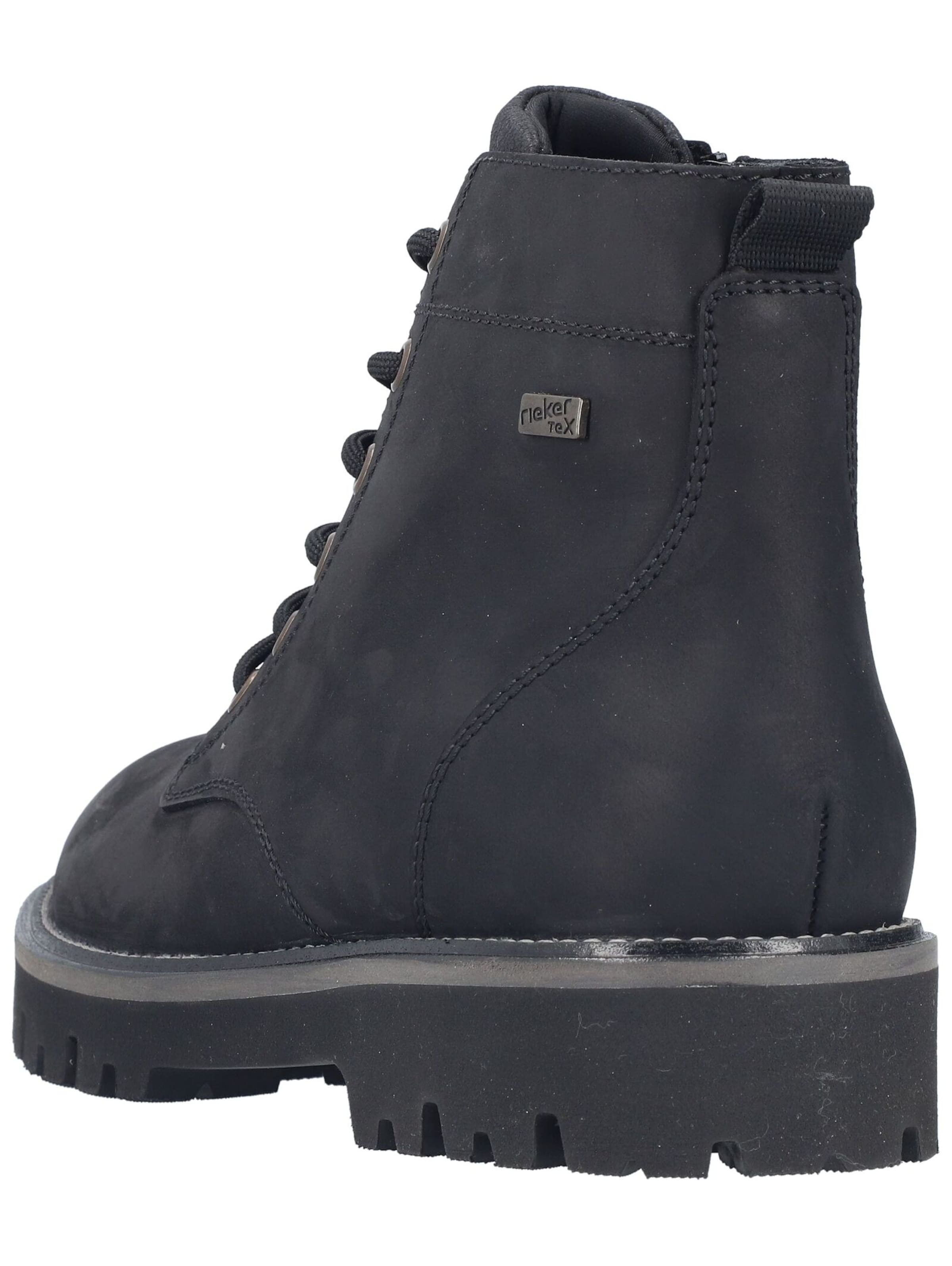 Rieker Schnürboots in Schwarz