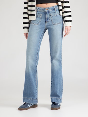 WRANGLER Flared Jeans in Blau: Vorderseite