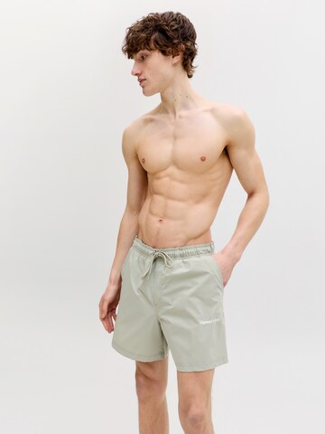JACK & JONES Board Shorts 'JPSTMAUI' in Green