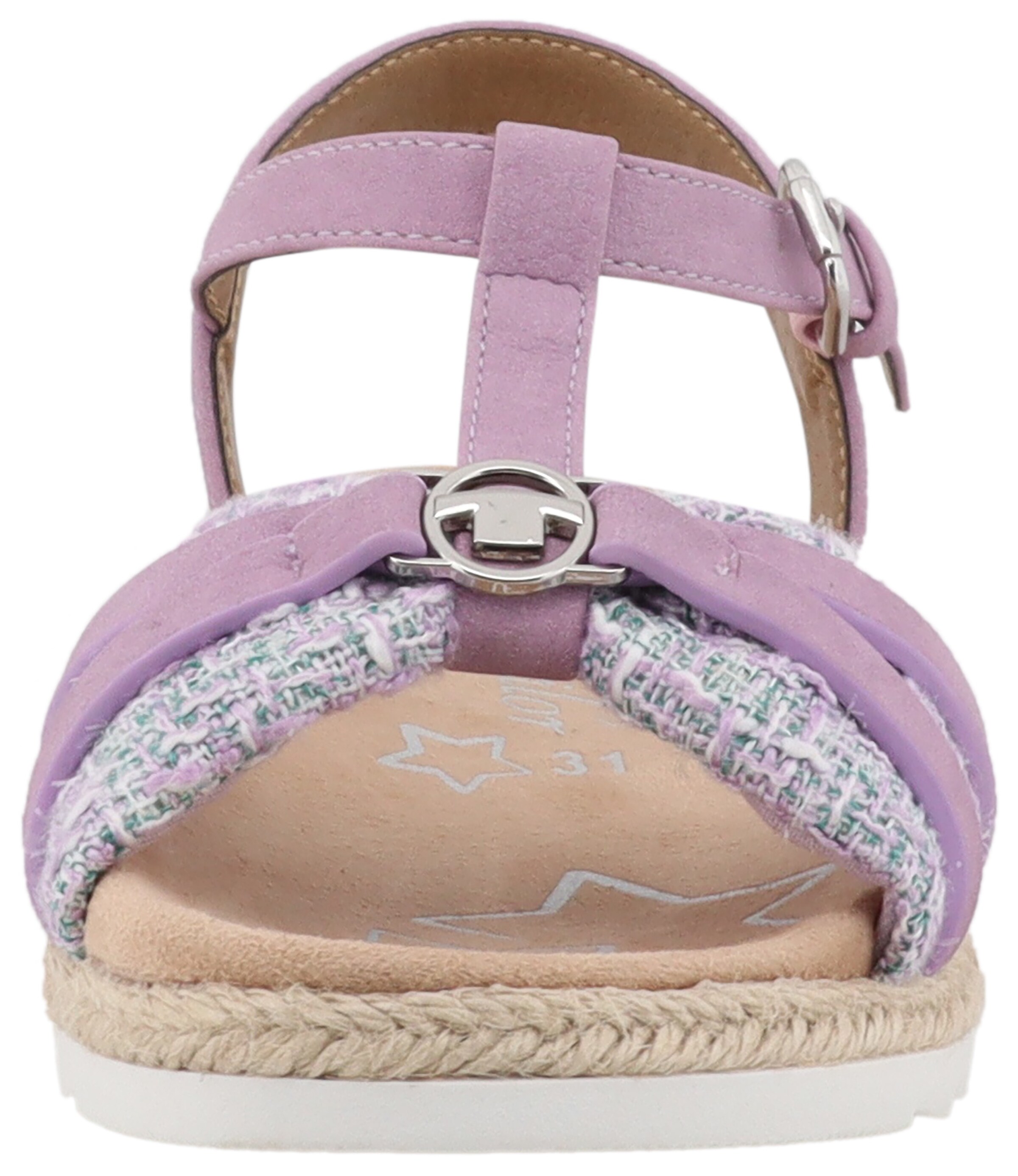 TOM TAILOR Sandale in Lila