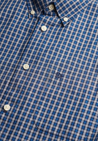Superdry & Co Comfort fit Overhemd in Blauw