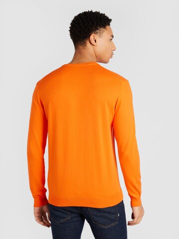 oranžinė UNITED COLORS OF BENETTON Standartinis modelis Megztinis