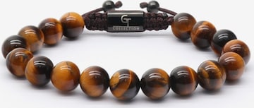 Bracelet 'Single-Bead' GT Collection en marron : devant