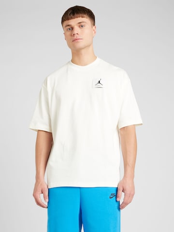 Jordan T-shirt 'ESS' i beige: framsida