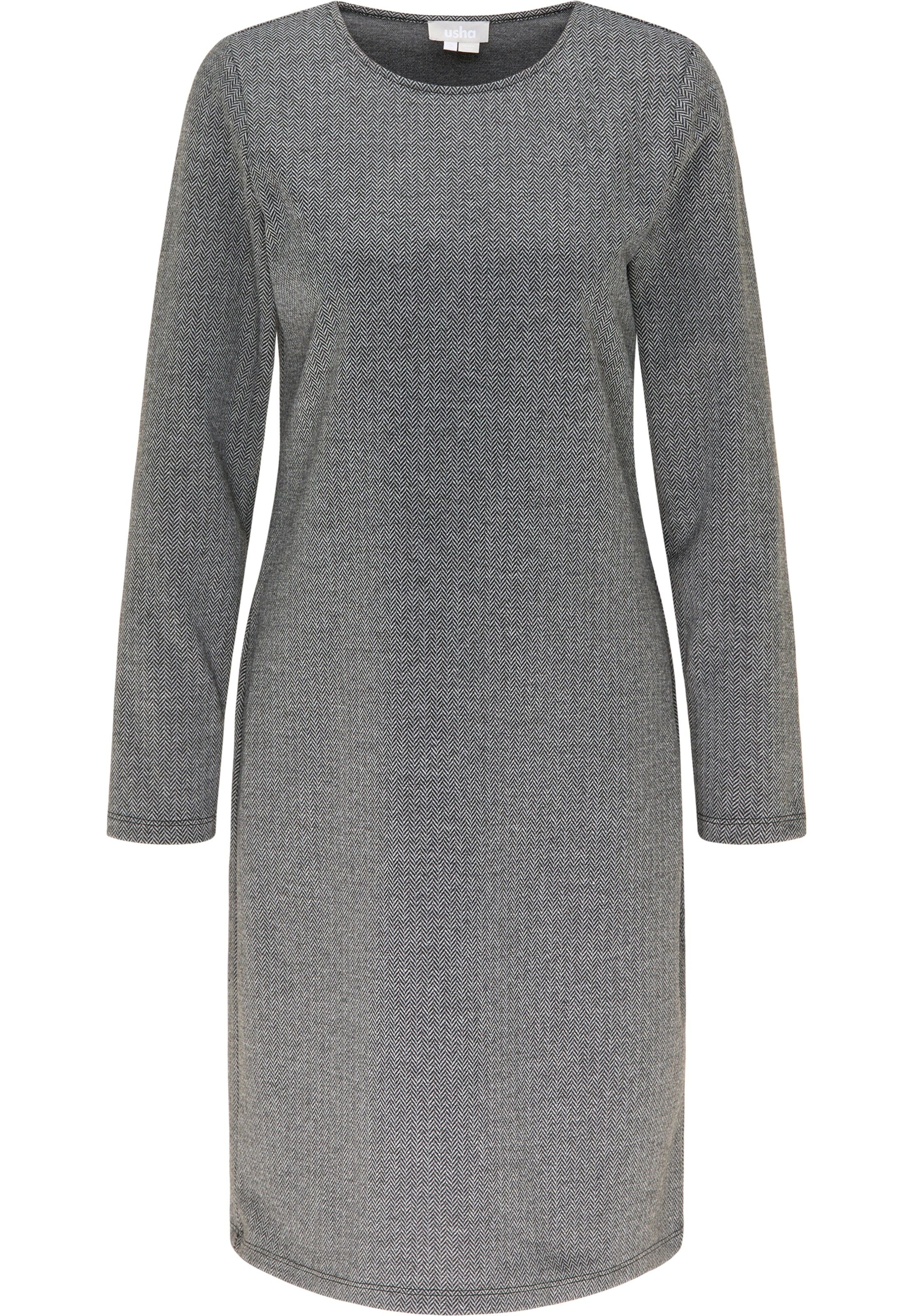 Robe Usha en gris : devant