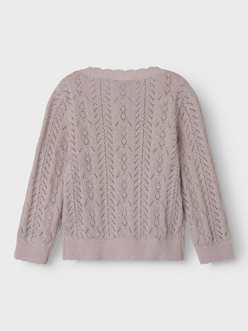 NAME IT Cardigan i lilla