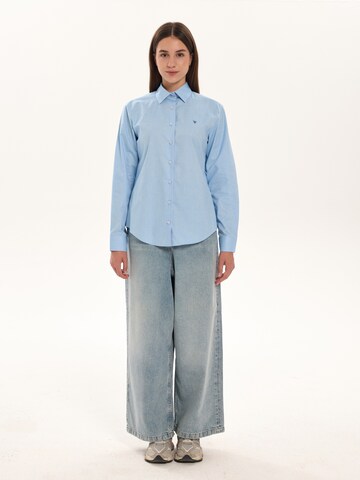 Chemisier 'Solange' NOWIHT en bleu
