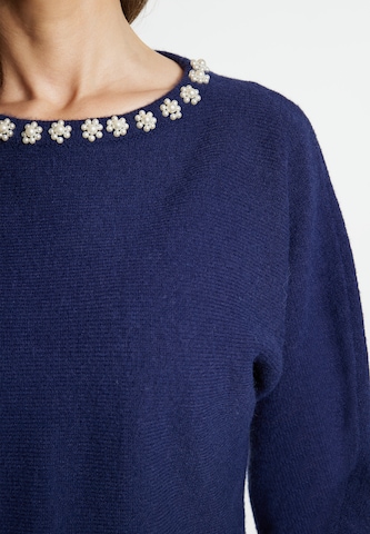 Usha Sweater 'Sivene' in Blue