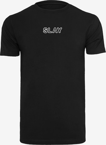 F4NT4STIC Shirt 'Slay' in Schwarz: predná strana