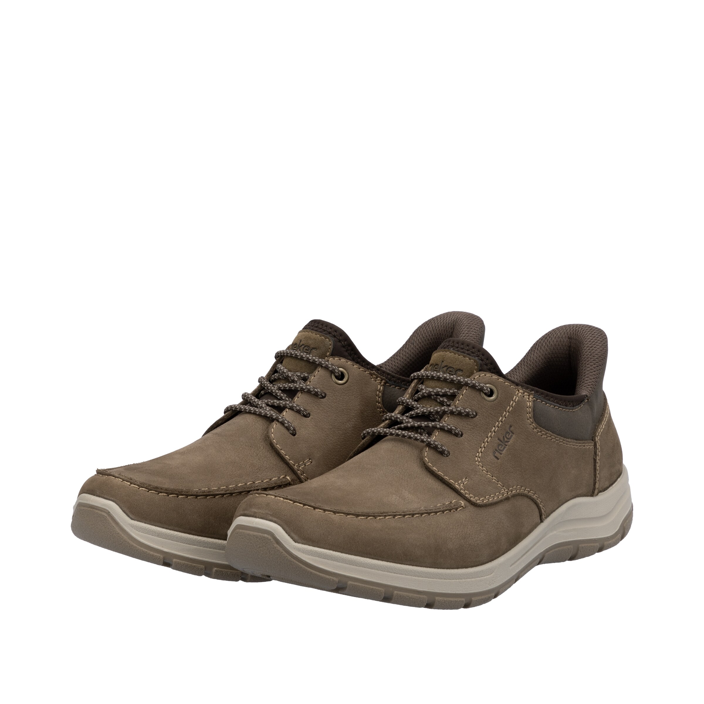 Chaussure de sport à lacets Rieker en marron