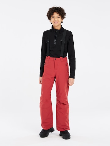 PROTEST Regular Sports trousers 'SPIKET JR' in Red