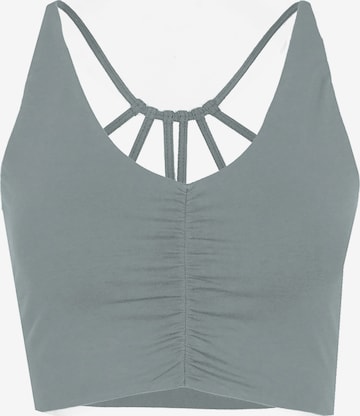 Jaya Push-up Sport-BH 'Agave' in Grün: Vorderseite