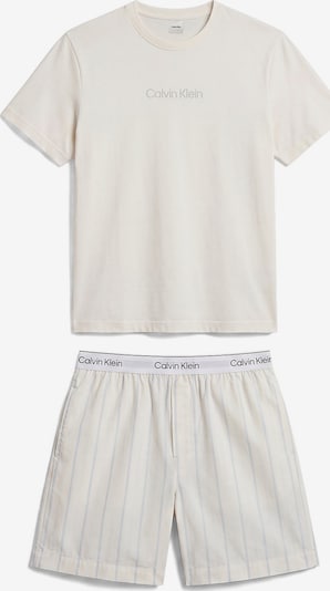 Calvin Klein Pyjama in S in creme, Produktansicht