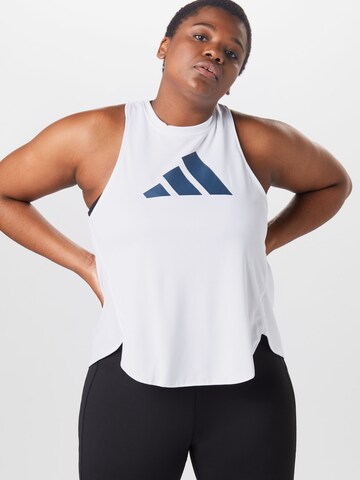 ADIDAS PERFORMANCE Sport top - fehér: elől