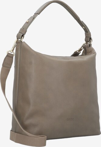 BREE Schultertasche 'Stockholm' in Grau