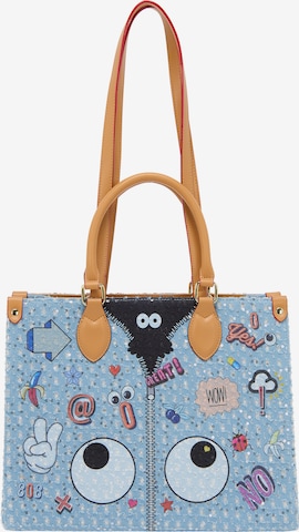 MYMO Käsilaukku 'Pop Eyetheme' värissä sininen: etupuoli