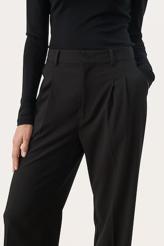 Part Two Regular Hose 'Cherra' in Schwarz