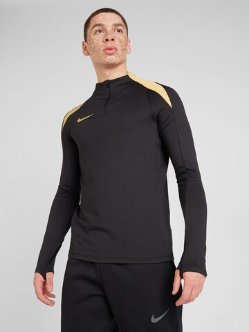 NIKE Functioneel shirt in Zwart: voorkant