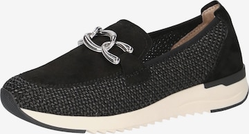 CAPRICE Classic Flats in Black: front