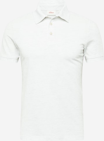 s.Oliver Poloshirt in Weiß: predná strana