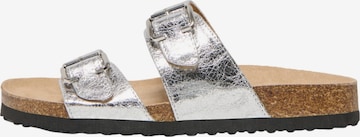 Zoccoletto 'Maxi' di ONLY SHOES in argento: frontale