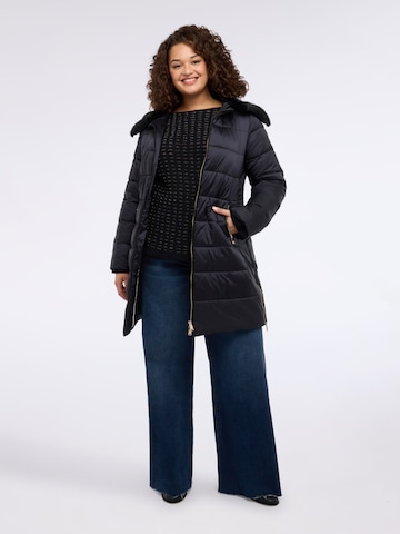 Fiorella Rubino Winterjas in Zwart