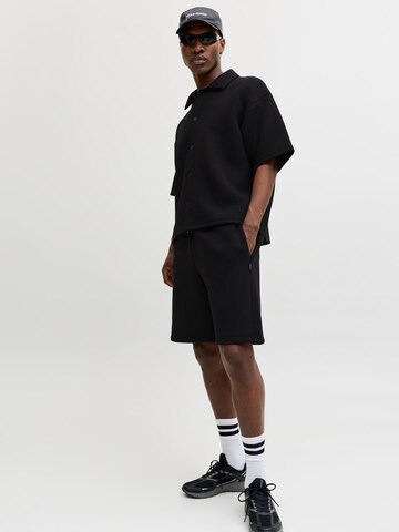 JACK & JONES Regular Hose in Schwarz