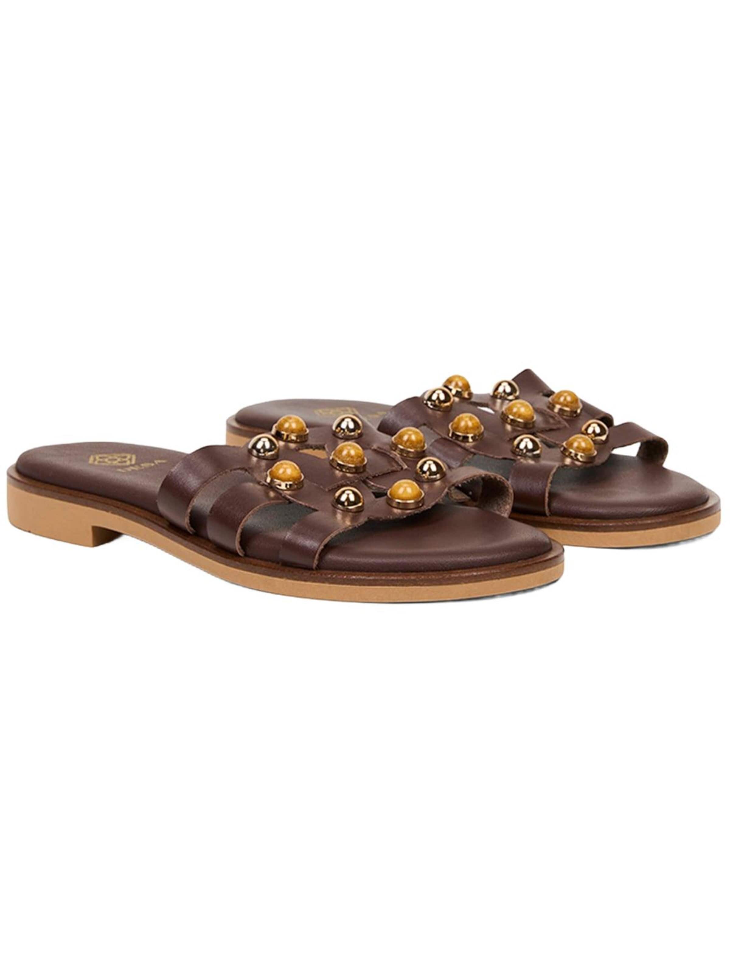 Desa Pantolette 'Pantoletten'‌‌‌‌‌ in Braun