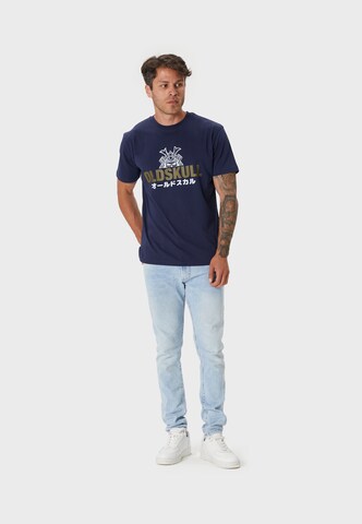 Oldskull Shirt in Blue