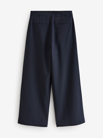 Wide Leg Pantalon Next en bleu