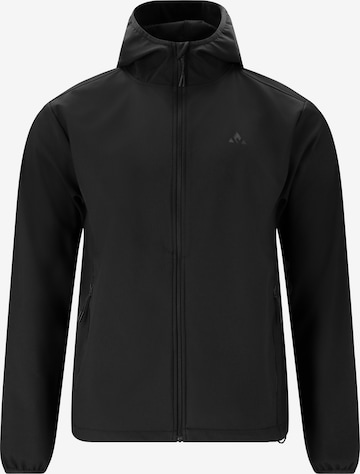 Whistler Softshelljacke 'Luango' in Schwarz: Vorderseite