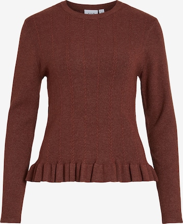 Pull-over 'NORTHY' VILA en rouge : devant