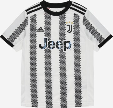 T-Shirt fonctionnel 'Juventus 22/23 Home' ADIDAS PERFORMANCE en blanc : devant