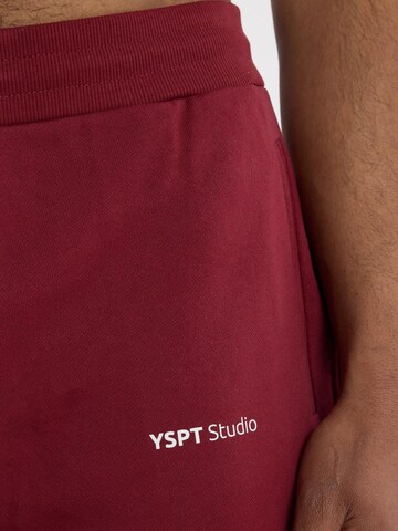 YSPT Studio Loose fit Sports trousers 'Ruby' in Red