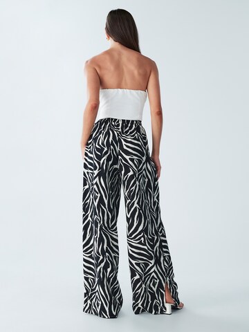 Wide leg Pantaloni 'Barcelona' di BWLDR in nero: dietro