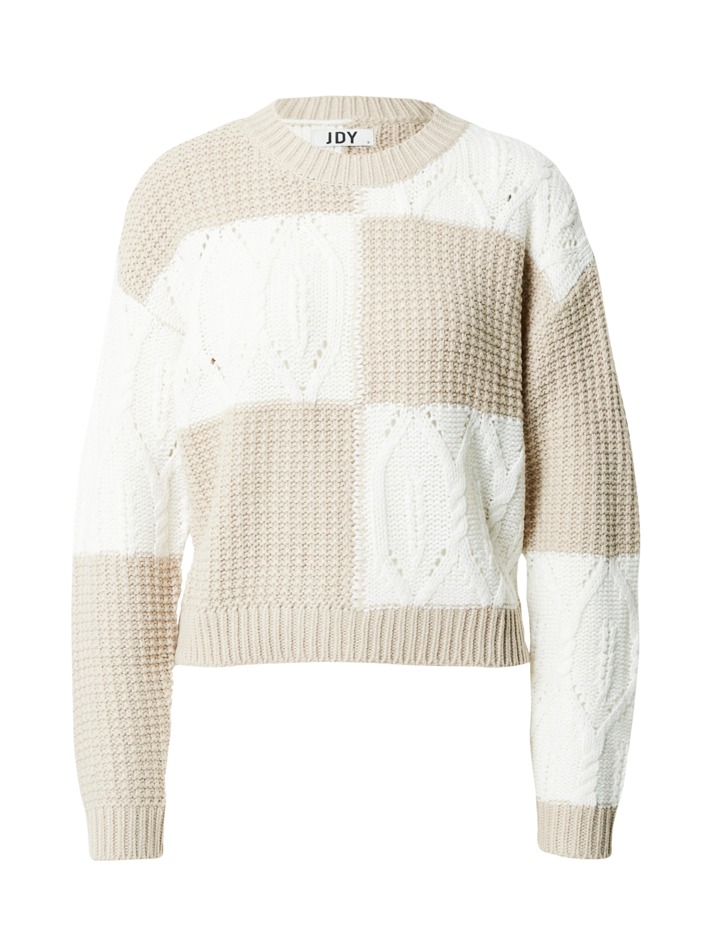 Pull-over 'JDYJusty' JDY en beige : devant